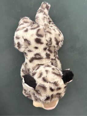 Wild Republic Snow Leopard Plush Toy 12" Soft Stuffed Animal For Kids Realistic